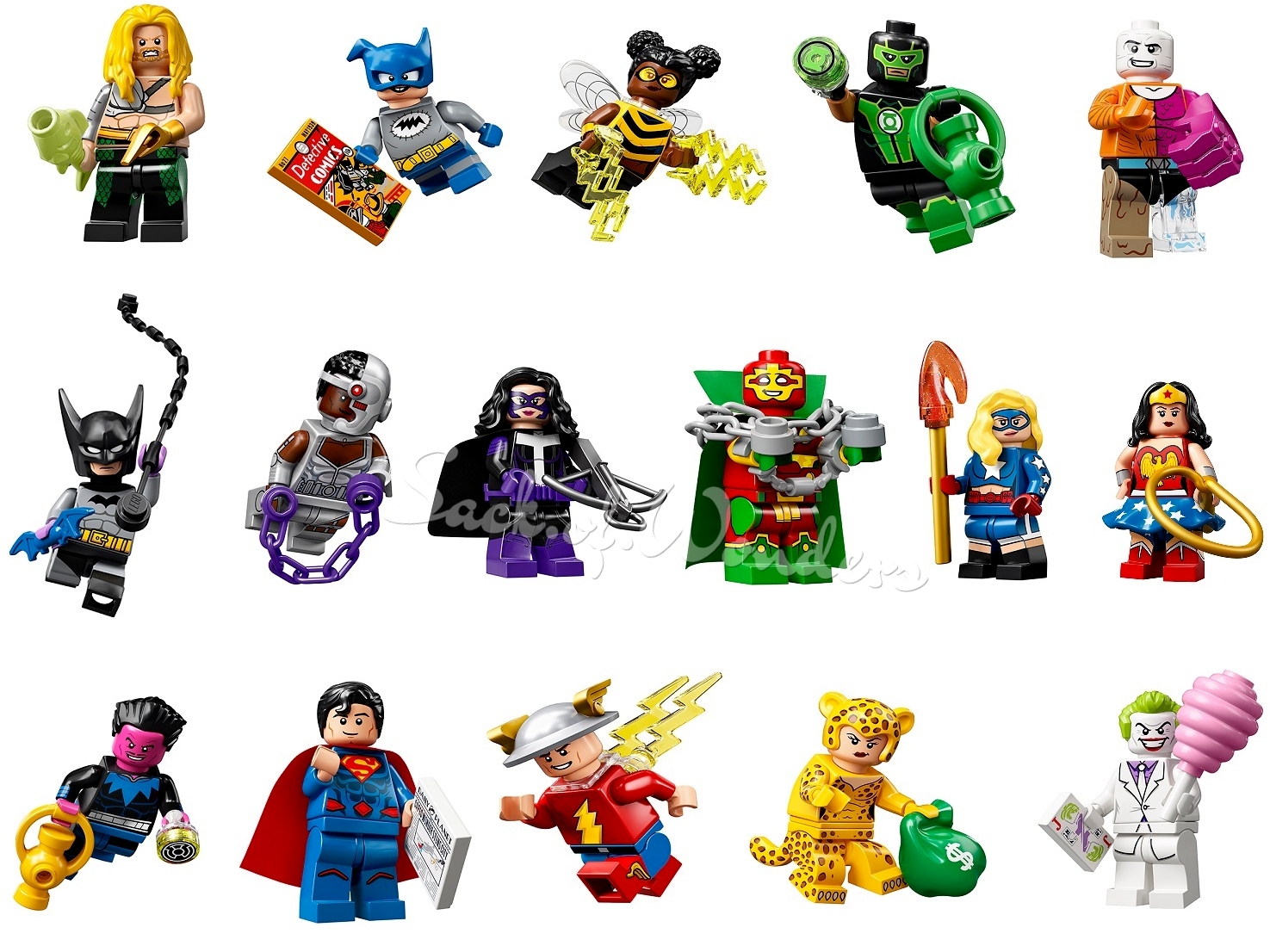 Lego Dc Super Heroes Series Minifigures 71026 Batman Miracle Superman Bat-mite