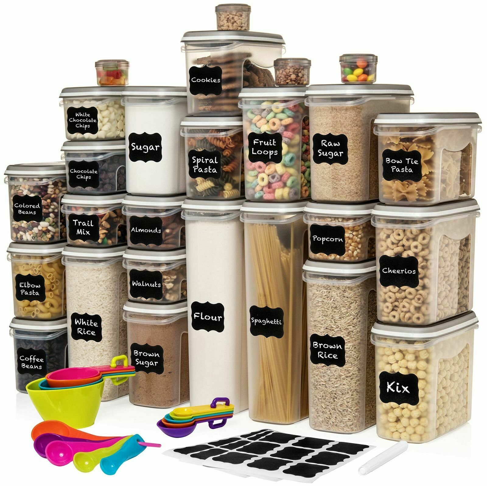 Largest Set Of 52 Pc Food Storage Containers (26 Container Set) Airtight $90