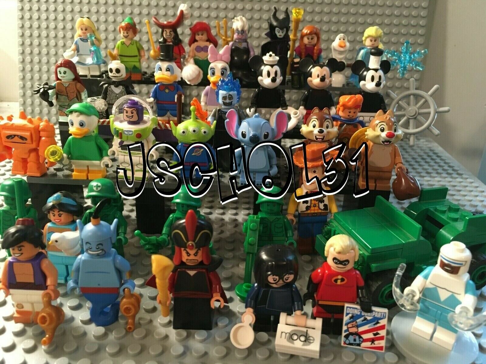 Lego Disney Minifigures -  Series 1 + 2 + Others - You Pick Your Minifigs!