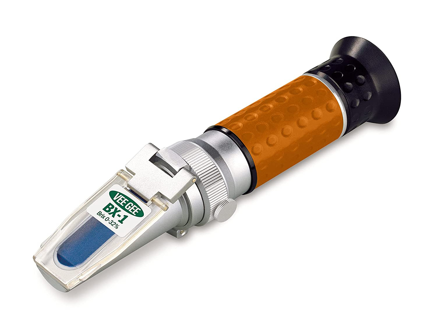 Bx-1 Handheld Refractometer, With Brix Scale, 0-32%, +/-0.2% Accuracy, 0.2% Reso