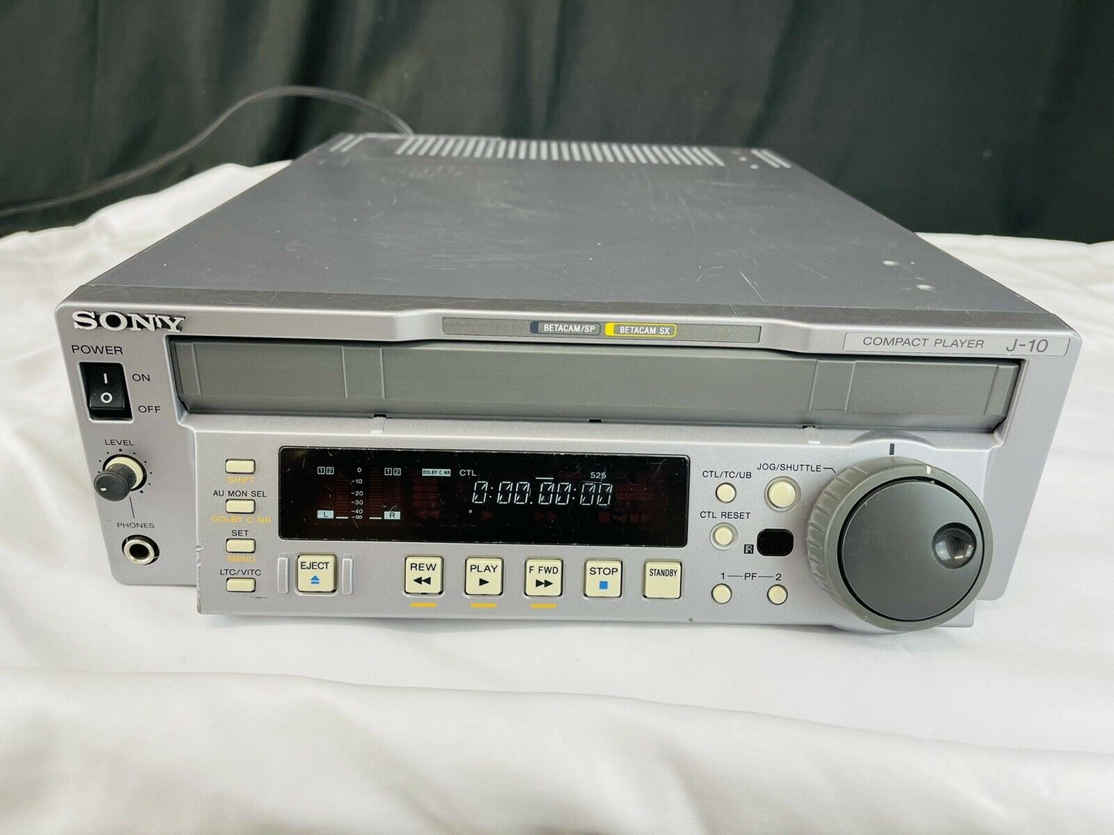 Sony J-10 Compact Player Betacam Sp Sx Free Shipping