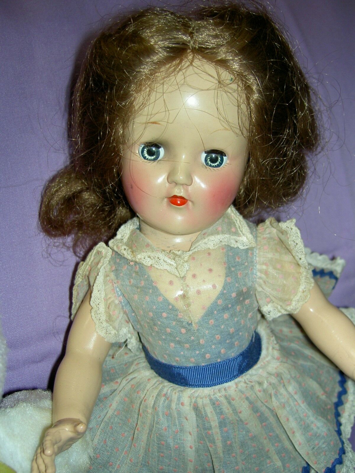 Beautiful Ideal Toni P90 Hard Plastic 14" Doll 1949