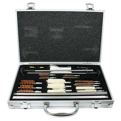Universal Pro Gun Cleaning Kit For Pistol Rifle Shotgun /w Carrying Case - 103pc