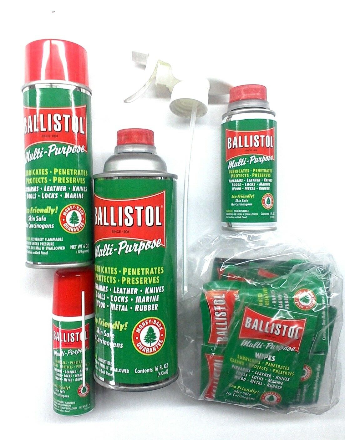 Ballistol Multi Purpose Aerosol Spray Lubricant/oil Gun Cleaner All Can Sizes