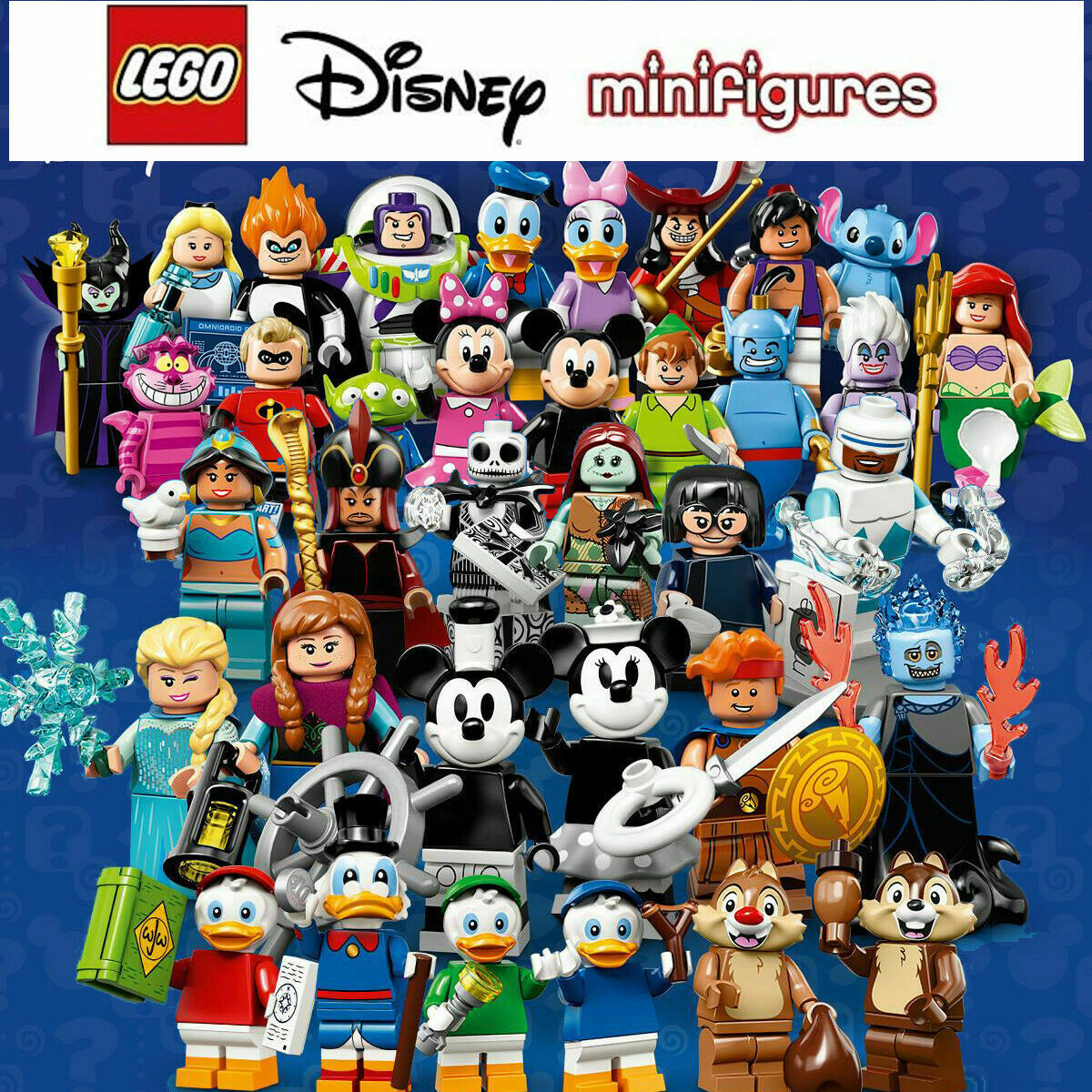 *you Pick* Lego 71012 Disney Series 1 & 2 Minifigures Genie Mickey Anna Elsa 🔥