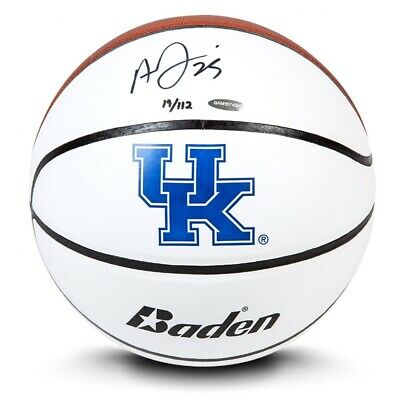 Anthony Davis Signed Autographed Baden Uk Basketball Univ. Of Kentucky #/112 Uda